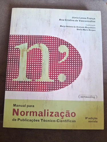 Livro Normalização de Publicações Tecnico científicas
