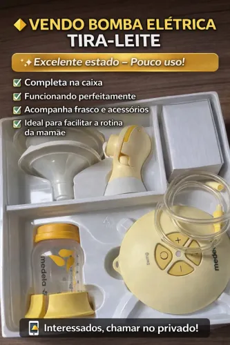 Bomba elétrica de tirar leite materno