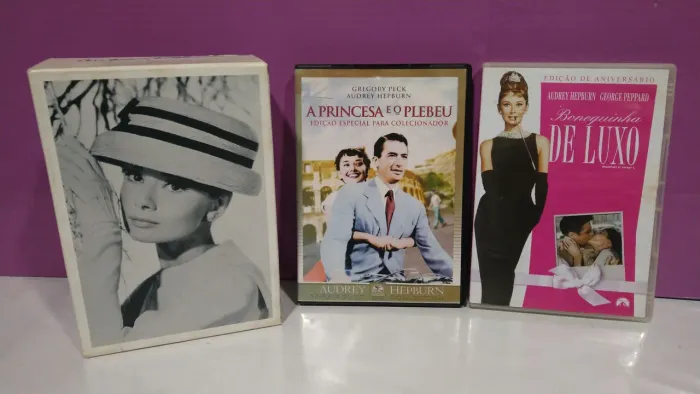 Dvds coleção Audrey Hepburn originais