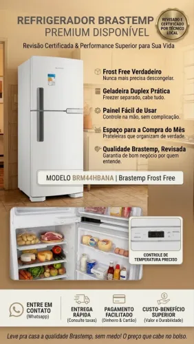 Geladeira Brastemp Frost Free