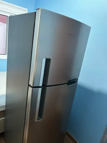Geladeira Brastemp Inox 375L