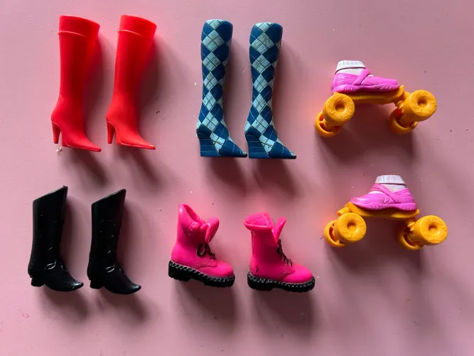 Lote sapatos Barbie 