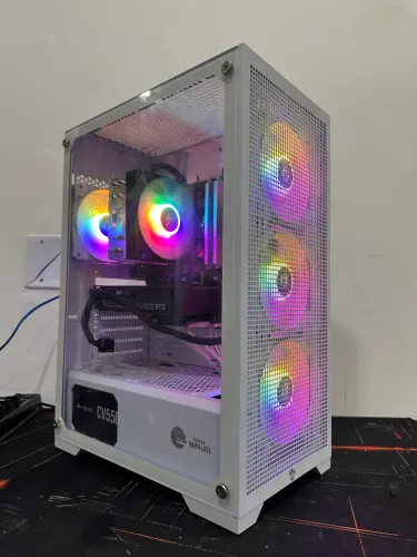 PC Gamer Top Ryzen 5 5600X + RTX 5060 8GB + 16GB RAM | Setup Impecável