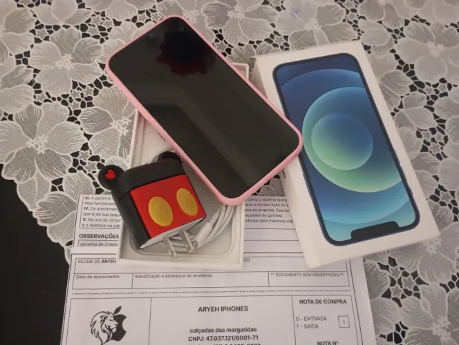 iPhone 12 128GB Cor Branco
