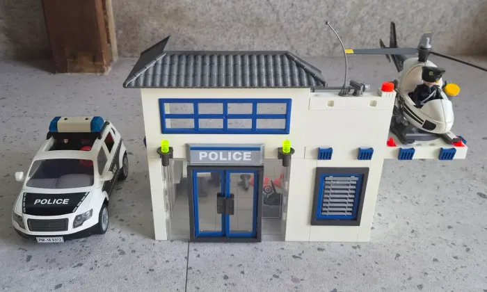 Delegacia playmobil top!!! 