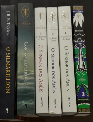 Livros O Senhor dos Anéis coleção completa