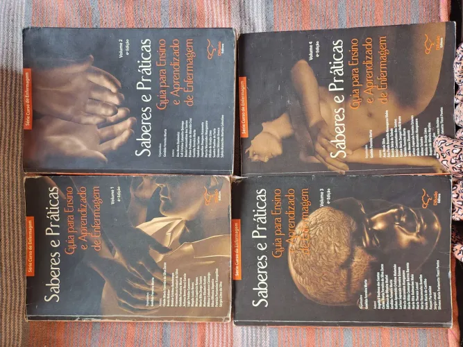 Kit livros enfermagem