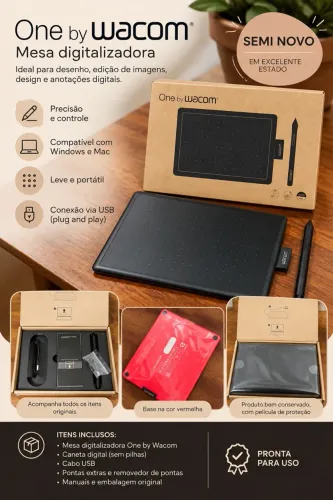 Mesa Digitalizadora Wacom One