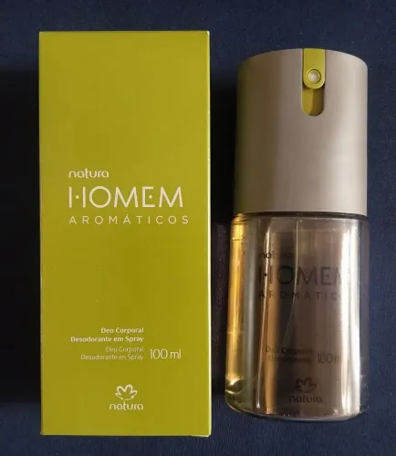 Natura Homen Aromáticos Desodorante Spray 100 Ml - Lacrado
