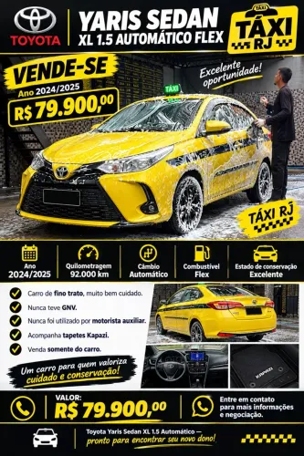 Toyota Yaris XL Sedan 1.5 Flex 16V 4P Aut. 2025