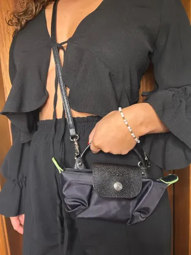 Bolsa Longchamp - Alça Ajustável e Removível | Direto da Europa ?