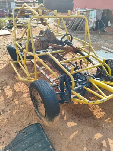 Projeto de gaiola de trilha tubular chassis de Fusca 