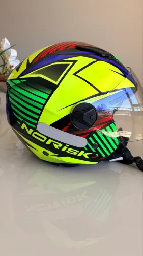 Capacete Norisk Aberto Tamanho 58 - Excelente Estado