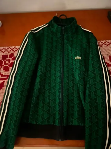 Jaqueta Lacoste Monograma M - Original - Pouco Usada