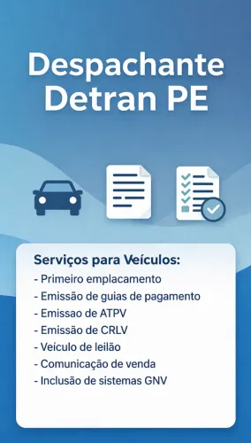Despachante Detran PE