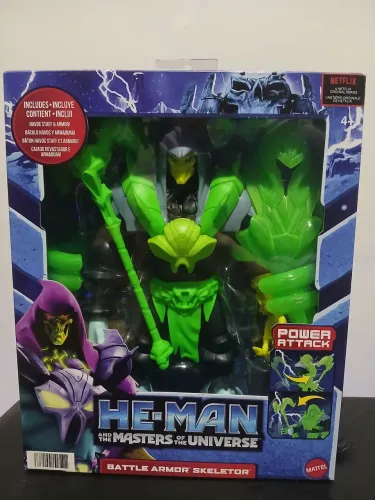Esqueleto He-man Battle Armor Skeletor Mattel Original Lacrado