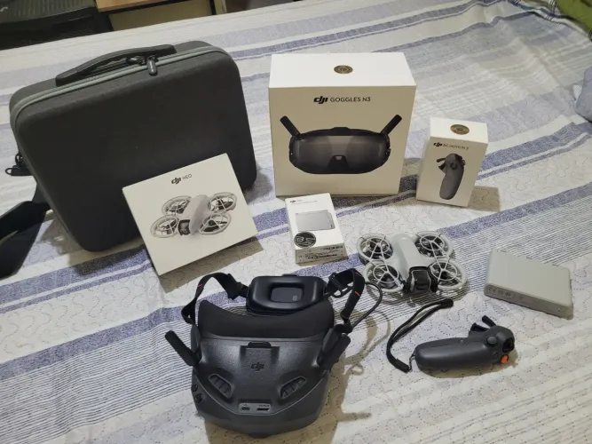 Drone neo completo + 3 baterias