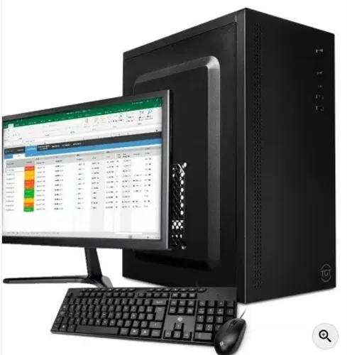 Computador Home Completo Mancer, Intel Core i3, 8GB DDR3, SSD 120GB + Monitor 