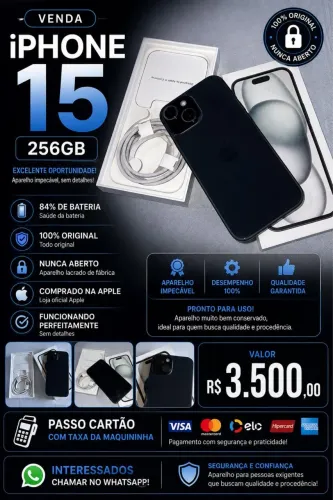 iPhone 15 256GB