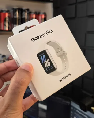 [NOVO] Smartwatch Samsung Galaxy Fit3 Display 1.6" Grafite