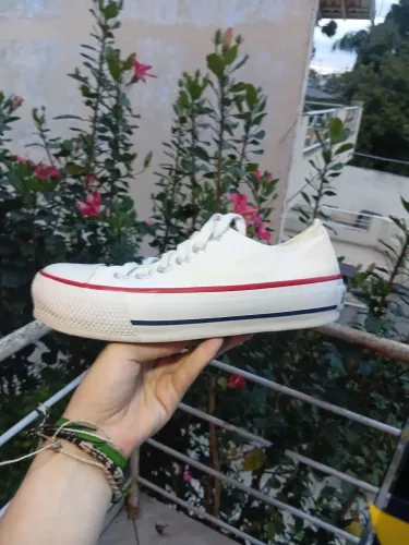 All Star TAM35 cano baixo branco seminovo original