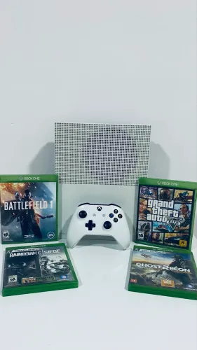 Xbox one com os jogos