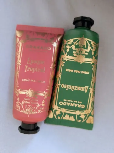 Duo de creme novos Granado