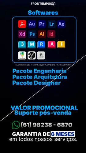 Pare de perder tempo com erros de instalação. Deixe seus softwares prontos para trabalhar.