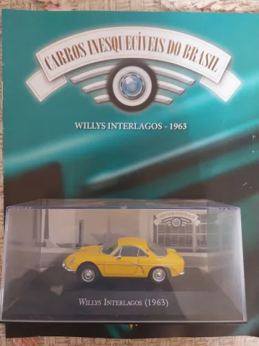 Miniatura do Willys Interlagos (1963) escala 1/43 R$ 80 reais