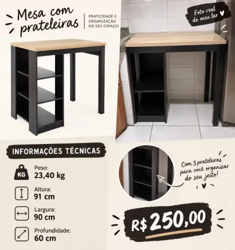 Mesa Bancada