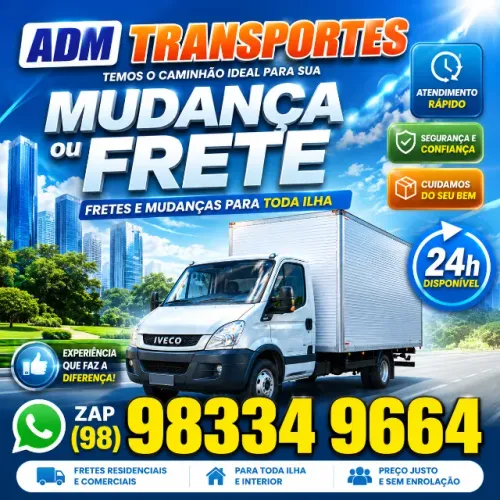 Frete e Mudanças com Pontualidade e Atenção - Fretes 