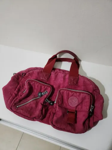 bolsa kipling rosa