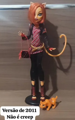 Boneca Monster High Toralei Stripe Básica 