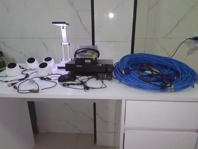 Kit câmeras de segurança 