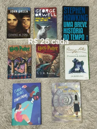Livros diversos-escolha o seu