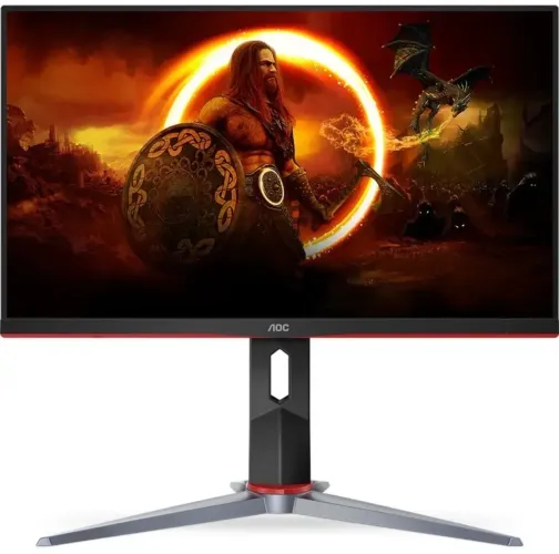 Monitor Gamer AOC 23.8" IPS 144Hz 1ms FHD FreeSync VGA/ HDMI/DP, 24G2/BK