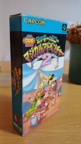 Jogo usado Mickey to Minnie: Magical Adventure 2 - Original com caixa para Super Famicom