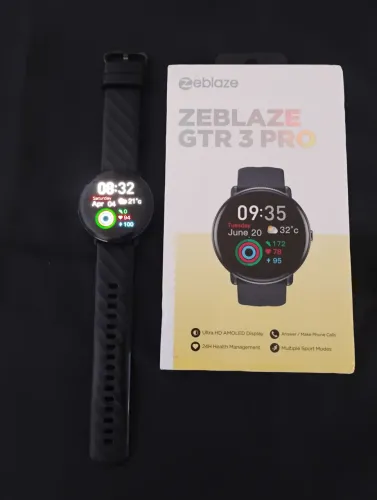 Smartwatch Zeblaze GTR 3 Pro (C/Película) Na caixa - Super conservado!
