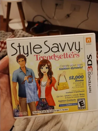 Style Savvy Trendsetters Nintendo 3DS Original com Caixa