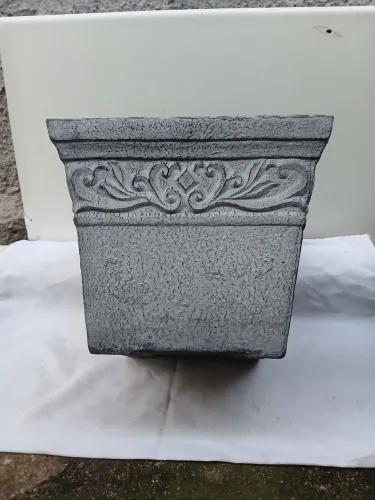 Vaso decorativo em fibra para plantas