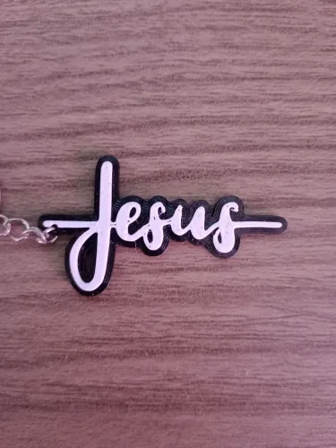 Chaveiro Personalizado Cristão Evangélico Católica Jesus