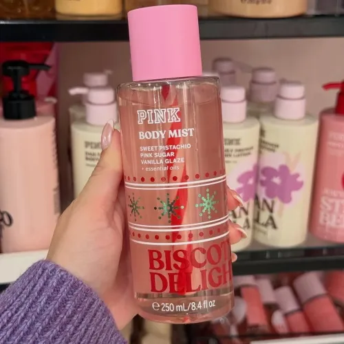 Body Splash Pink - Biscotti Delight 250ml