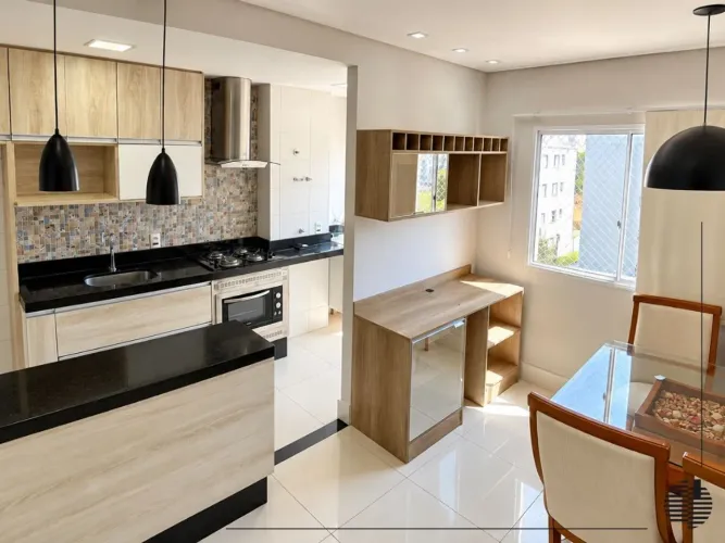 Apartamento com 3 dormitórios para alugar, 85 m² por R$ 2.600/mês - Condomínio Residencial