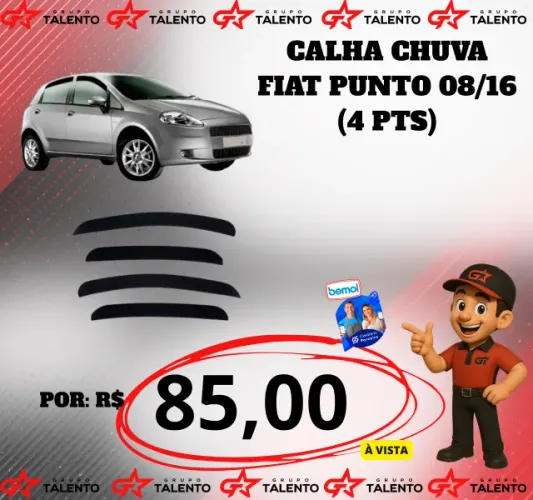 CLAHA CHUVA PUNTO(4PORTAS)
