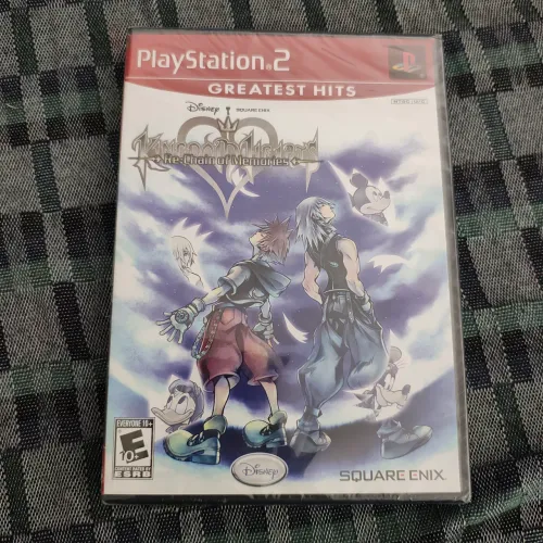 Jogo Kingdom Hearts - Re: Chain of Memories Ps2 - Lacrado