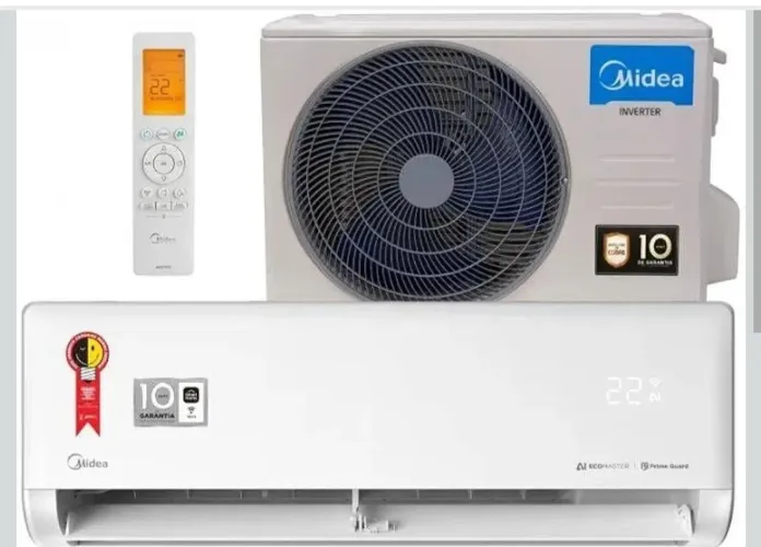 Ar Condicionado Split Midea 9000 BTUs Inverter - Excelente Estado