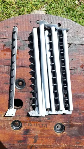 Kit 9 Araras RT inclinadas de 40cm