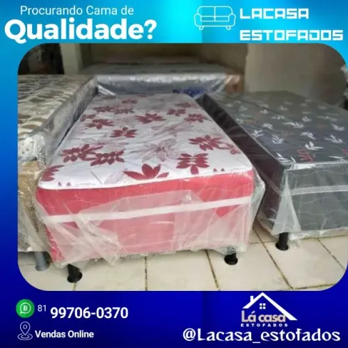 CAMA BOX - SOLTEIRO 