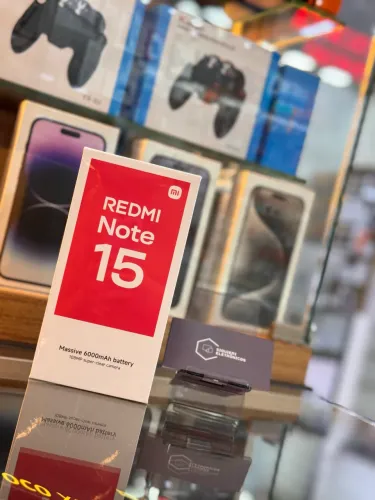 REDMI NOTE 15 256GB 8RAM NOVO