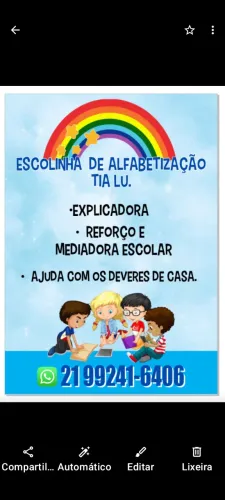 Alfabetização e Reforço Escolar 
